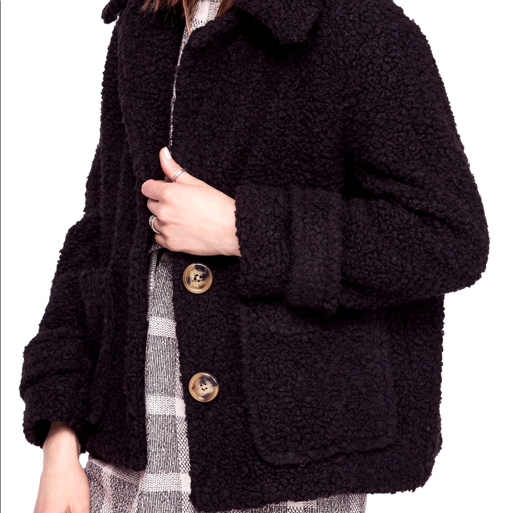 Free People So Soft Teddy Coat - Picture 1 of 3